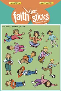 Fall Kids (6 Sheets, 66 Stickers) (Stickers Faith That Sticks Series) Fall Kids (6 Sheets, 66 Stickers) (Stickers Faith That Sticks Series)