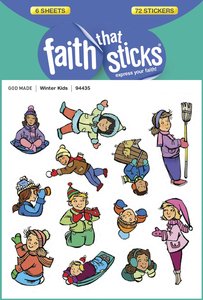 Winter Kids (6 Sheets, 72 Stickers) (Stickers Faith That Sticks Series) Winter Kids (6 Sheets, 72 Stickers) (Stickers Faith That Sticks Series)