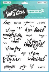 Who I Am in Christ (2 Sheets, 40 Stickers) (Stickers Faith That Sticks Series) Who I Am in Christ (2 Sheets, 40 Stickers) (Stickers Faith That Sticks Series)