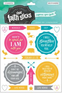 Isaiah 41: 10 (2 Sheets, 40 Stickers) (Stickers Faith That Sticks Series) Isaiah 41: 10 (2 Sheets, 40 Stickers) (Stickers Faith That Sticks Series)
