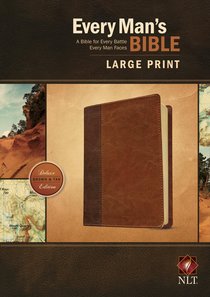 NLT Every Mans Bible Large Print Brown/Tan (Black Letter Edition) NLT Every Mans Bible Large Print Brown/Tan (Black Letter Edition)