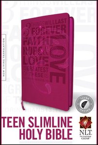 NLT Teen Slimline Bible 1 Corinthians 13 Thumb-Indexed (Red Letter Edition) NLT Teen Slimline Bible 1 Corinthians 13 Thumb-Indexed (Red Letter Edition)