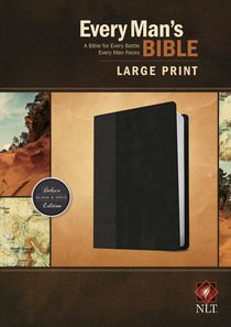 NLT Every Mans Bible Large Print Tutone (Black Letter Edition) NLT Every Mans Bible Large Print Tutone (Black Letter Edition)