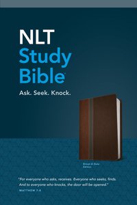 NLT Study Bible Brown/Slate Tutone (Red Letter Edition) NLT Study Bible Brown/Slate Tutone (Red Letter Edition)