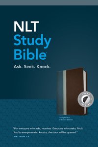 NLT Study Bible Indexed Twilight Blue Brown Tutone (Red Letter Edition) NLT Study Bible Indexed Twilight Blue Brown Tutone (Red Letter Edition)