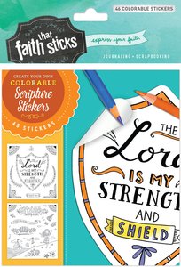 Psalm 28:7 (4 Sheets, 46 Colorable Stickers) (Stickers Faith That Sticks Series) Psalm 28:7 (4 Sheets, 46 Colorable Stickers) (Stickers Faith That Sticks Series)