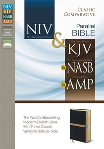 NIV & KJV Side-By-Side/Classic Comparative NASB & Amp Black/Camel NIV & KJV Side-By-Side/Classic Comparative NASB & Amp Black/Camel