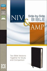 Niv/Amp Side-By-Side Bible Black (Black Letter Edition) Niv/Amp Side-By-Side Bible Black (Black Letter Edition)