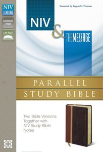Niv/Msg Side-By-Side Study Personal Size Dark Brown/Brown (Black Letter Edition) Niv/Msg Side-By-Side Study Personal Size Dark Brown/Brown (Black Letter Edition)