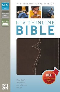 NIV Thinline Bible Italian Duo-Tone Chocolate/Espresso (Red Letter Edition) NIV Thinline Bible Italian Duo-Tone Chocolate/Espresso (Red Letter Edition)