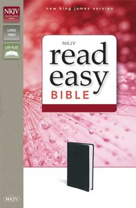 NKJV Readeasy Italian Duo-Tone Black Large Print NKJV Readeasy Italian Duo-Tone Black Large Print