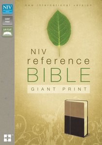 NIV Giant Print Reference Bible Latte Mocha Duo-Tone NIV Giant Print Reference Bible Latte Mocha Duo-Tone