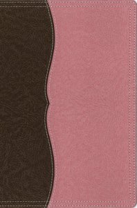NIV Thinline Reference Large Print Chocolate Berry Creme Duo-Tone (Red Letter Edition) NIV Thinline Reference Large Print Chocolate Berry Creme Duo-Tone (Red Letter Edition)