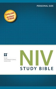 NIV Study Bible Personal (Red Letter Edition) NIV Study Bible Personal (Red Letter Edition)