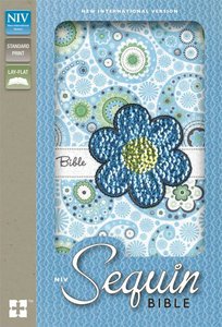 NIV Sequin Bible Blue Sparkle (Red Letter Edition) NIV Sequin Bible Blue Sparkle (Red Letter Edition)