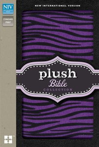 NIV Plush Bible Collection Purple/Black Zebra Stripes (Red Letter Edition) NIV Plush Bible Collection Purple/Black Zebra Stripes (Red Letter Edition)