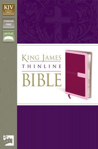 KJV Thinline Italian Razzle Berry/Orchid Duo-Tone (Red Letter Edition) KJV Thinline Italian Razzle Berry/Orchid Duo-Tone (Red Letter Edition)