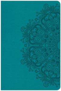CSB Large Print Personal Size Reference Bible Teal Red Letter Edition CSB Large Print Personal Size Reference Bible Teal Red Letter Edition