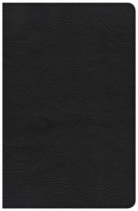 CSB Large Print Personal Size Reference Bible Black CSB Large Print Personal Size Reference Bible Black