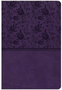 CSB Giant Print Reference Bible Purple (Red Letter Edition) CSB Giant Print Reference Bible Purple (Red Letter Edition)