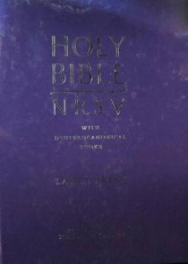 NRSV Holy Bible Large Print Blue With Deuterocanonical Books NRSV Holy Bible Large Print Blue With Deuterocanonical Books