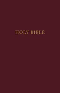 KJV Pew Bible Large Print Burgundy (Red Letter Edition) KJV Pew Bible Large Print Burgundy (Red Letter Edition)