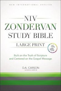 NIV Study Bible Large Print NIV Study Bible Large Print