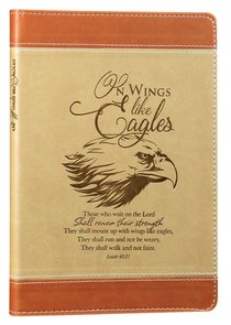 Leather Lux Journal: On Wings Like Eagles, Isaiah 40:31 Leather Lux Journal: On Wings Like Eagles, Isaiah 40:31