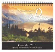 2018 Desktop Calendar: Inspirational Psalms 2018 Desktop Calendar: Inspirational Psalms