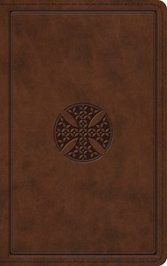 ESV Thinline Bible Brown Mosaic Cross Design ESV Thinline Bible Brown Mosaic Cross Design