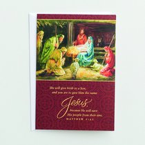 Christmas Boxed Cards: She Will Give Birth (Matthew 1:21 Niv) Christmas Boxed Cards: She Will Give Birth (Matthew 1:21 Niv)