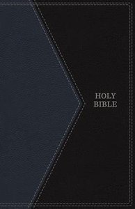 KJV Thinline Bible Large Print Blue/Black (Red Letter Edition) KJV Thinline Bible Large Print Blue/Black (Red Letter Edition)