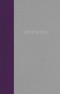 KJV Thinline Bible Purple/Gray (Red Letter Edition) KJV Thinline Bible Purple/Gray (Red Letter Edition)