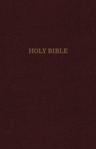 KJV Reference Bible Super Giant Print Burgundy (Red Letter Edition) KJV Reference Bible Super Giant Print Burgundy (Red Letter Edition)