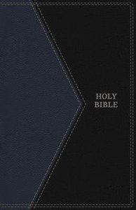 KJV Thinline Bible Large Print Blue/Black Indexed Red Letter Edition KJV Thinline Bible Large Print Blue/Black Indexed Red Letter Edition