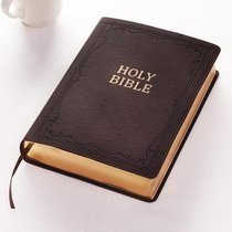 KJV Super Giant Print Bible Brown Red Letter Edition KJV Super Giant Print Bible Brown Red Letter Edition