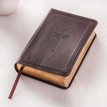 KJV Compact Large Print Dark Brown Red Letter Edition KJV Compact Large Print Dark Brown Red Letter Edition