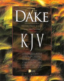 KJV Dakes Annotated 3 Column Reference Bible Black KJV Dakes Annotated 3 Column Reference Bible Black