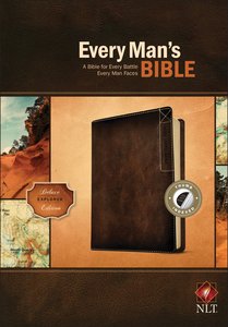 NLT Every Mans Bible Deluxe Explorer Edition Brown Indexed (Black Letter Edition) NLT Every Mans Bible Deluxe Explorer Edition Brown Indexed (Black Letter Edition)