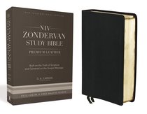 NIV Zondervan Study Bible Full Colour Ebony Premium Leather NIV Zondervan Study Bible Full Colour Ebony Premium Leather