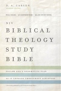 NIV Biblical Theology Study Bible (Black Letter Edition) NIV Biblical Theology Study Bible (Black Letter Edition)