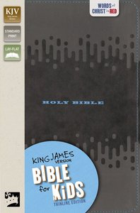 KJV Bible For Kids Charcoal Thinline Edition (Red Letter Edition) KJV Bible For Kids Charcoal Thinline Edition (Red Letter Edition)