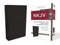 NKJV Deluxe Reference Bible Personal Size Giant Print Black (Red Letter Edition) NKJV Deluxe Reference Bible Personal Size Giant Print Black (Red Letter Edition)