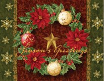 Christmas Boxed Cards: Seasons Greetings Wreath, Scripture Christmas Boxed Cards: Seasons Greetings Wreath, Scripture