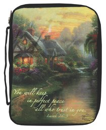 Bible Cover Thomas Kinkade Large a Quiet Evening Bible Cover Thomas Kinkade Large a Quiet Evening