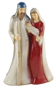 Porcelain Holy Family Colour Family Porcelain Holy Family Colour Family