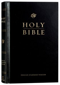 ESV Pew Bible Black (Black Letter Edition) ESV Pew Bible Black (Black Letter Edition)