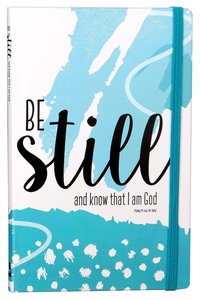 Journal: Be Still and Know That I Am God, Green, Elastic Band Closure Journal: Be Still and Know That I Am God, Green, Elastic Band Closure
