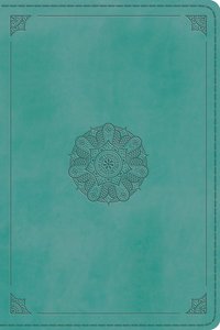 ESV Personal Reference Bible Turquoise Emblem Design (Black Letter Edition) ESV Personal Reference Bible Turquoise Emblem Design (Black Letter Edition)