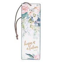 Bookmark Luxleather: Hope & a Future, Floral/Brown Cord Tassel (Jer 29:11) Bookmark Luxleather: Hope & a Future, Floral/Brown Cord Tassel (Jer 29:11)